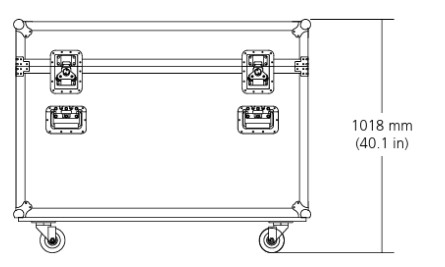 ETC High End Zeo Roadcase 2-Way